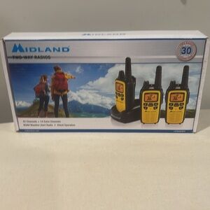 Midland Two Way Radios 22 Channels + 14 extra channels NOAA Weather Alert Radio